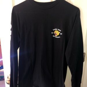 Vans Black Long Sleeve Shirt